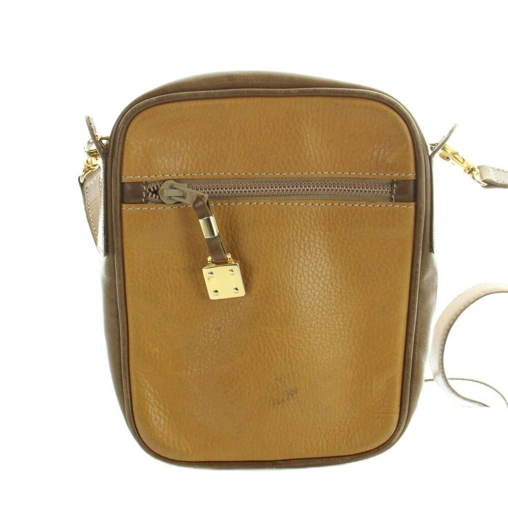 Loewe Shoulder Bag Crossbody Leather Anagram Brown